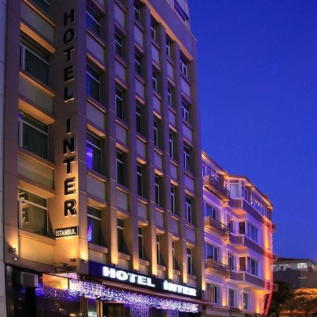 Hotel Inter Istambul Exterior foto